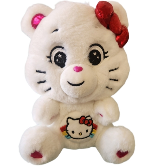 HELLO KITTY x CARE BEARS PLUSHIE - Picture 2 of 13